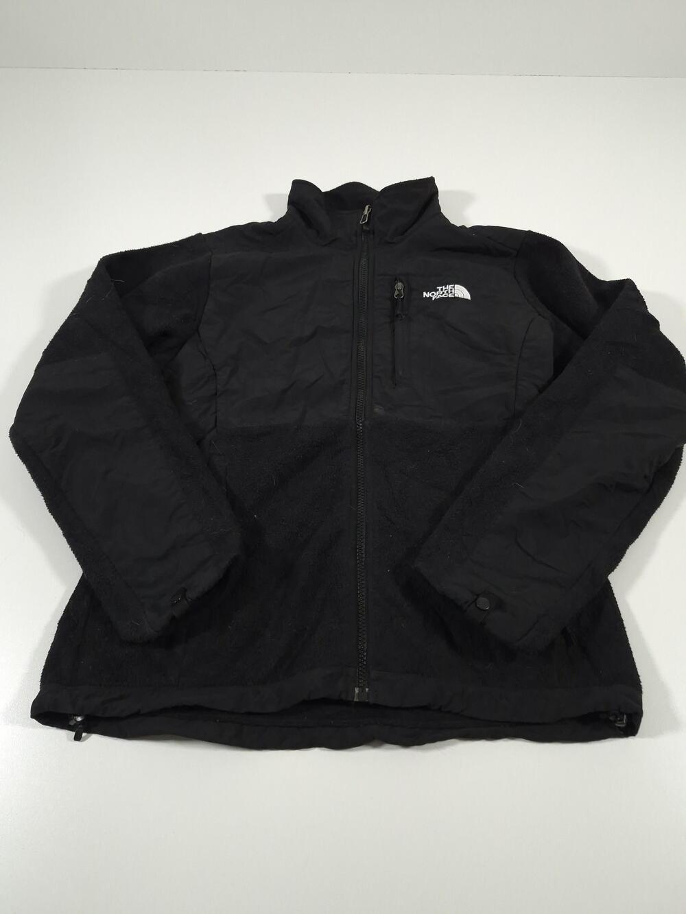 The North Face Jacket Womens Small Black Denali Fleece Full Zip Warm Outdoor